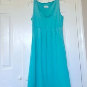 Columbia Omni Shade Sun Protection Sun Dress.  Turquoise size S/P
